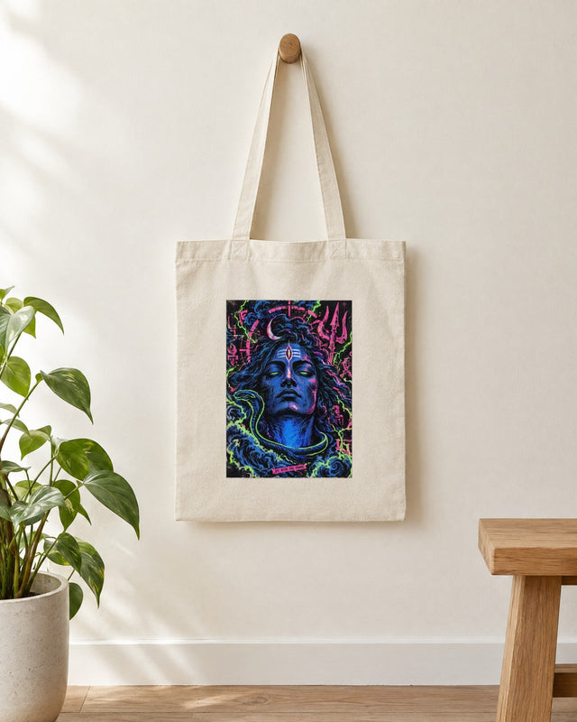 Sit With The Chaos — Shiva Tote Bag