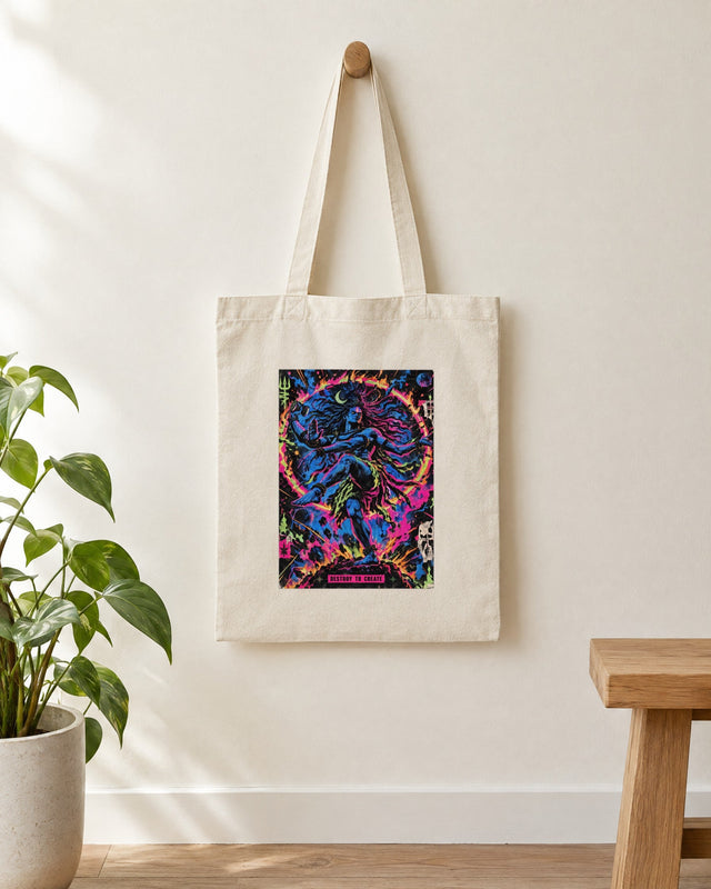 Destroy To Create — Shiva Tote Bag