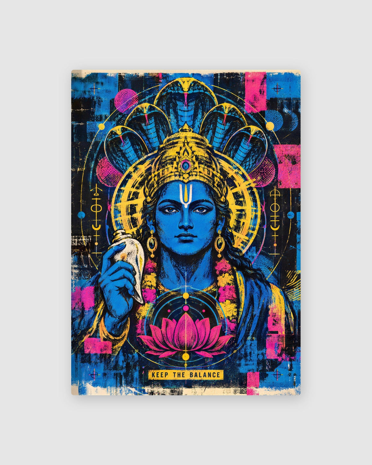 Keep The Balance – Vishnu daily planner, planner cover