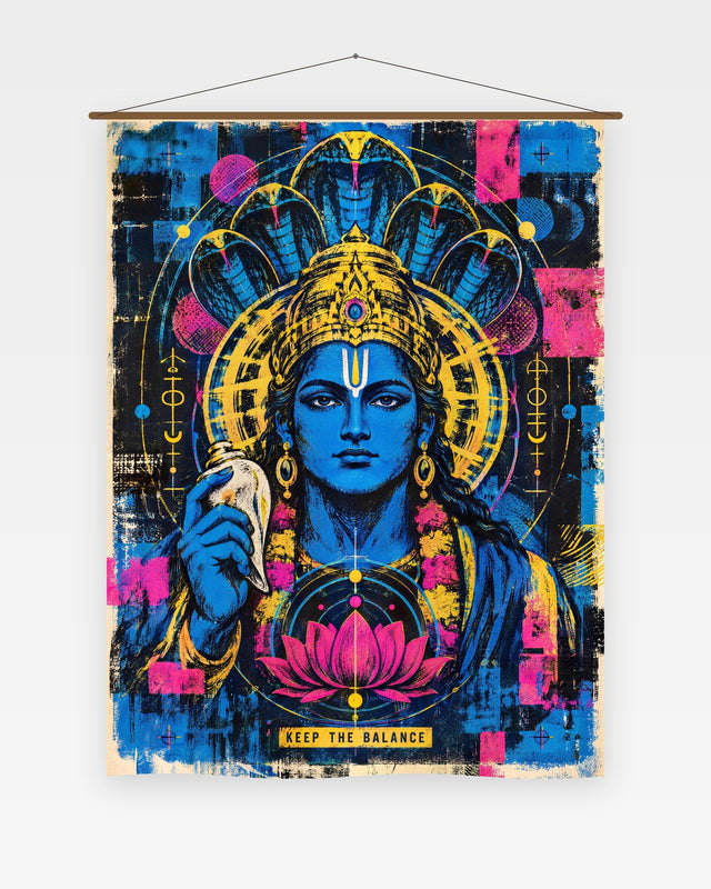 Keep The Balance — Vishnu Tapestry