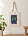 Keep The Balance – Vishnu tote bag, tote bag hanging