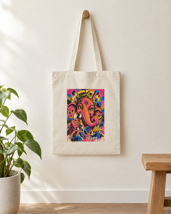 Clear The Path — Ganesha Tote Bag