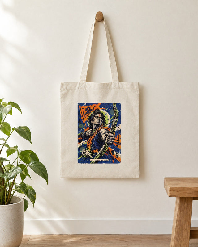 Act Through The Doubt — Arjuna Tote Bag