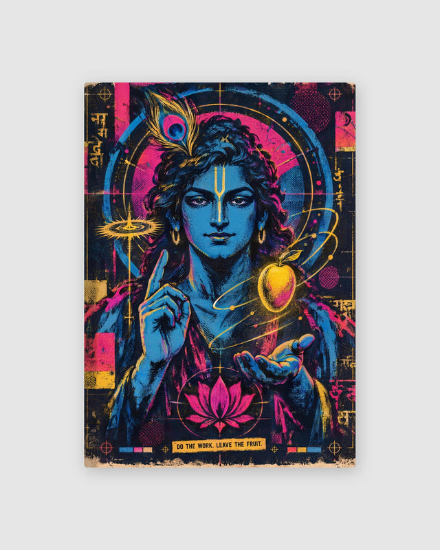 Do The Work. Leave The Fruit. — Krishna Daily Planner