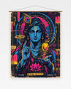 Do The Work. Leave The Fruit. – Krishna tapestry, wall tapestry