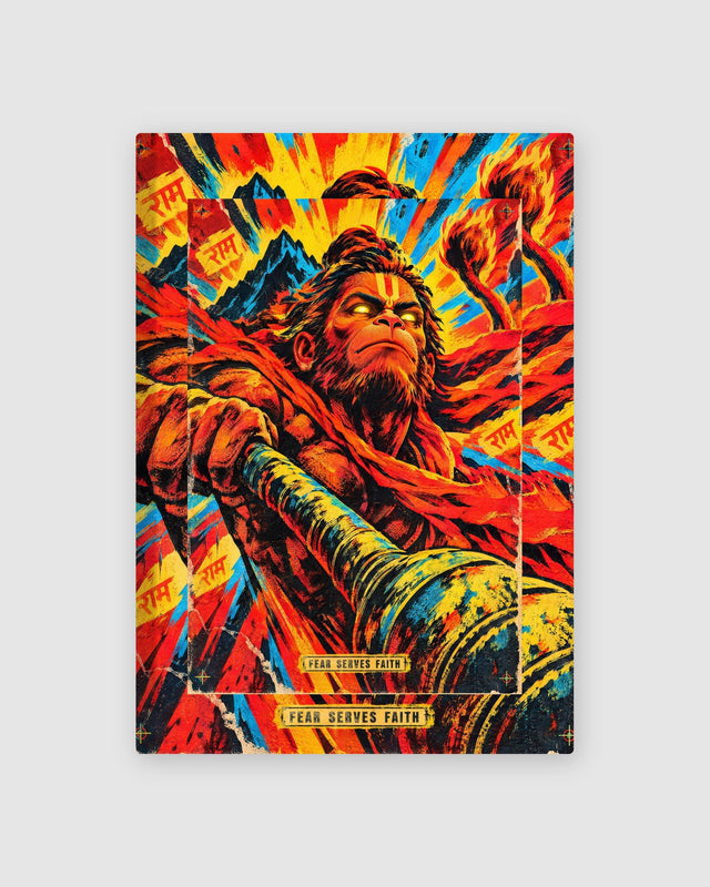 Fear Serves Faith — Hanuman Daily Planner