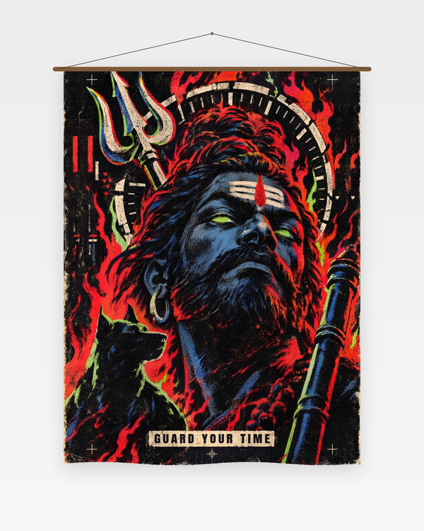 Guard Your Time — Bhairava Tapestry
