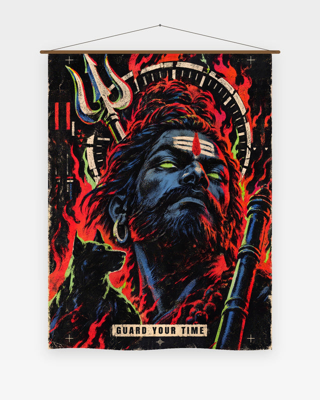 Guard Your Time — Bhairava Tapestry