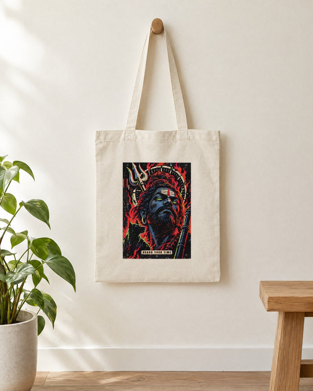 Guard Your Time — Bhairava Tote Bag