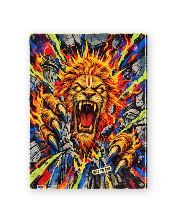 Hold The Line — Narasimha Canvas