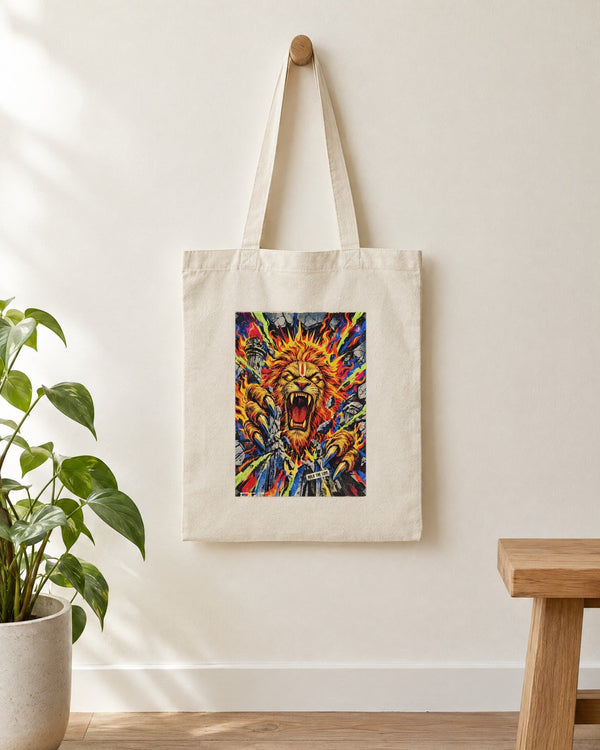 Hold The Line — Narasimha Tote Bag