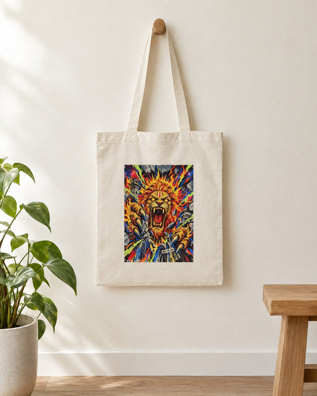Hold The Line — Narasimha Tote Bag