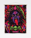 Ego Dies Here – Kali tapestry, wall tapestry