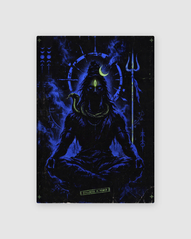 Stillness Is Power — Shiva Daily Planner