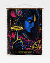See The Whole Game – Krishna tapestry, wall tapestry