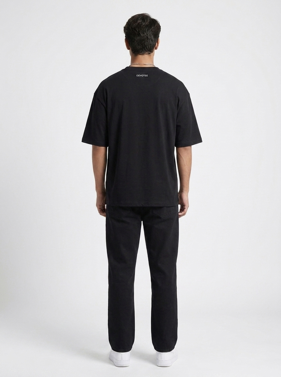 Master Yourself Shiva tee - back with Devotee wordmark
