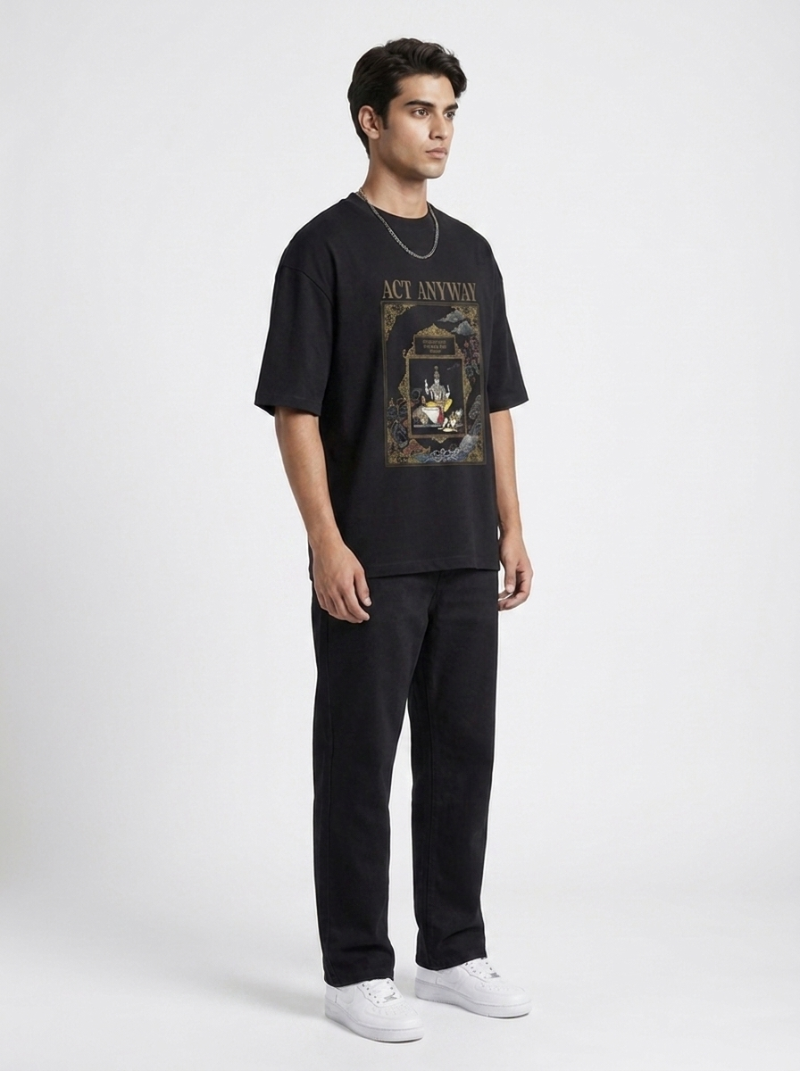 Act Anyway Vishnu tee - 3/4 right