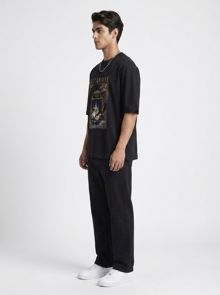 Act Anyway Vishnu tee - side profile