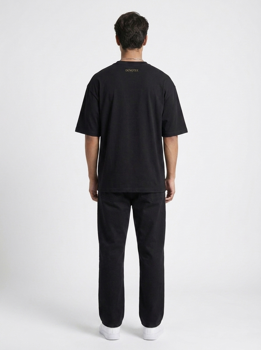 Act Anyway Vishnu tee - back with Devotee wordmark